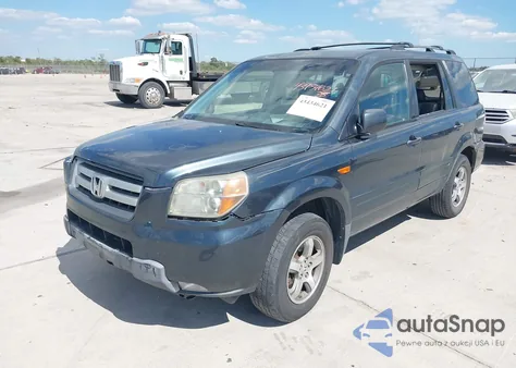 2006 Honda Pilot Ex-L from USA, damaged, VIN 5FNYF28706B030916